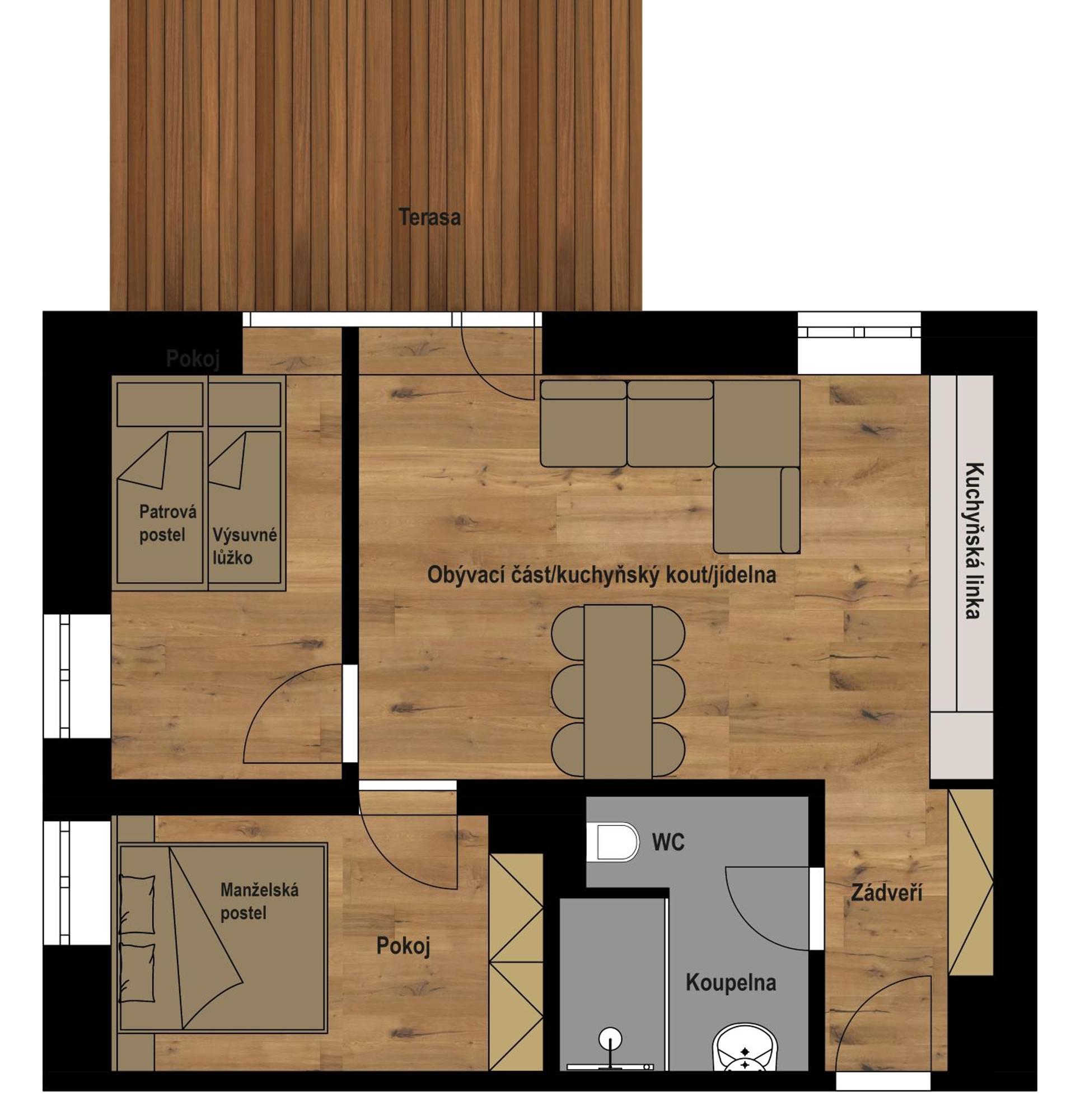 Apartmany Barth Holiday - Rezidence Maj Pec pod Snezkou Phòng bức ảnh