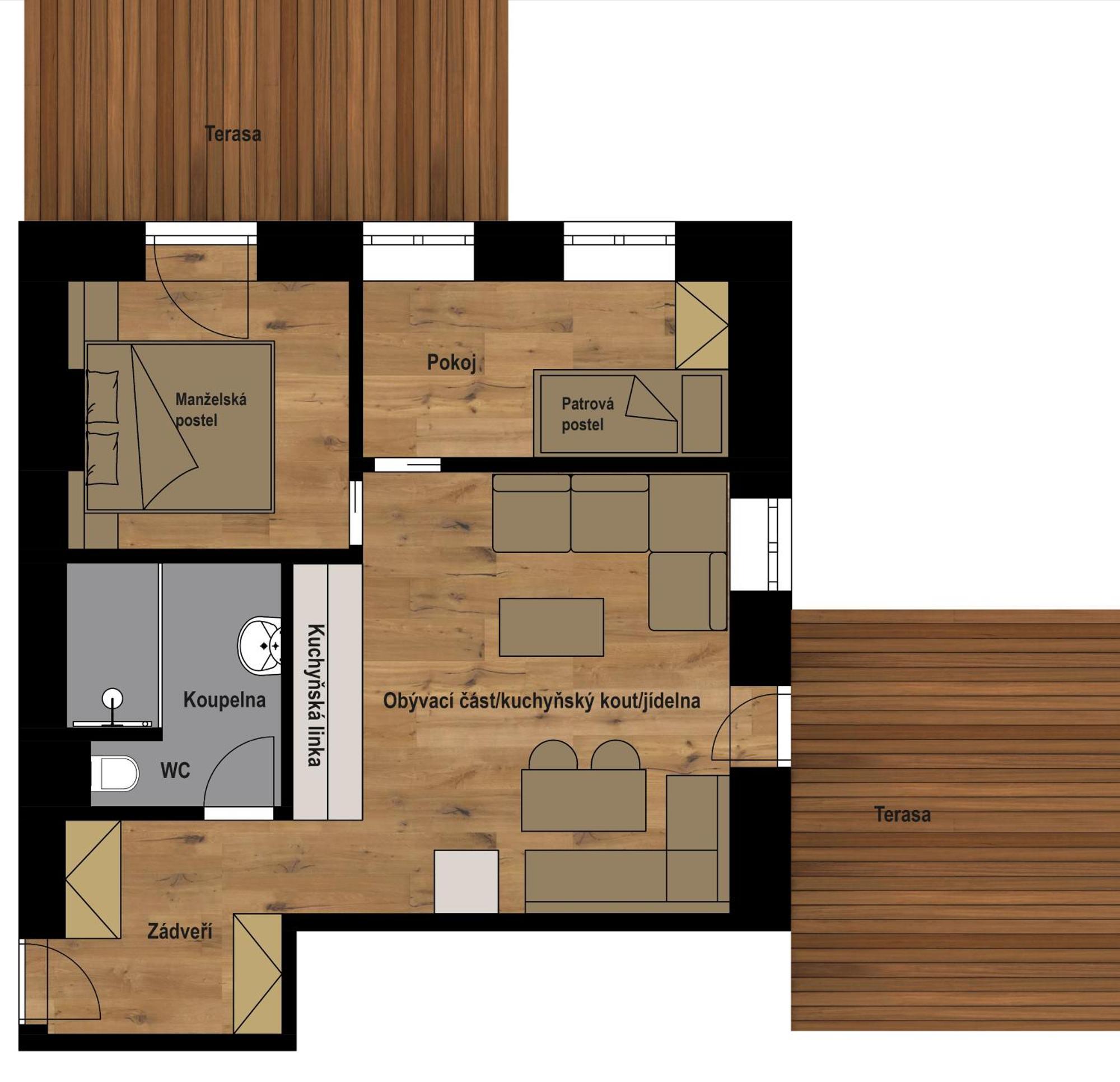 Apartmany Barth Holiday - Rezidence Maj Pec pod Snezkou Phòng bức ảnh